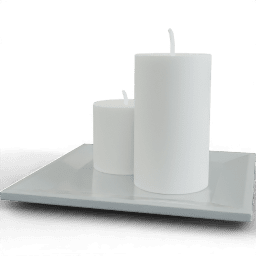 Candle Plate ceramic