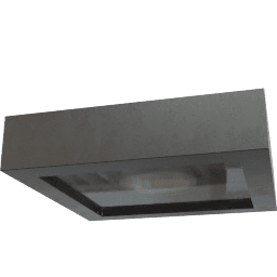 Lamp Ceiling downlight rectangular B