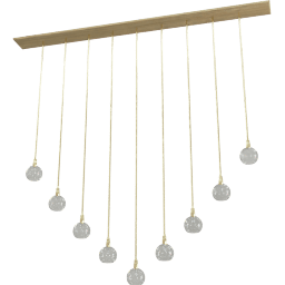 Lamp Ceiling hanging 9shade