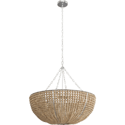 Lamp Ceiling hanging bead chandelier