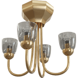 Lamp Ceiling hanging chandelier 4shade