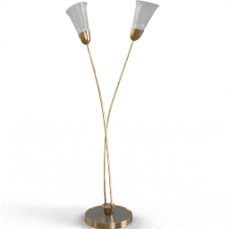 Lamp Standing 2shade upwards Calla