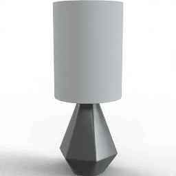 Lamp Standing table geometric vase