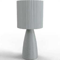 Lamp Standing table rounded cone