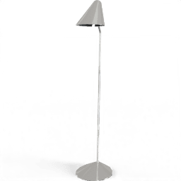 Lamp Standing tall cone simple