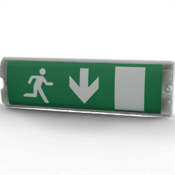 Sign Exit wall infographic C