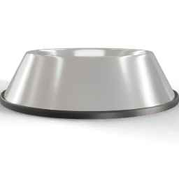 Bowl Dog metallic