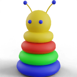 Toy Figure circles