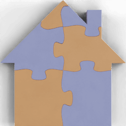 Toy Puzzle house