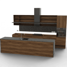 Kitchen Chalet island