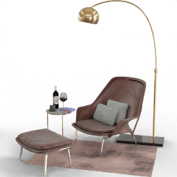 Living room Reading nook armchair