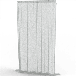 Curtain Sheer Amelia decoratively puddled