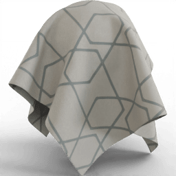 Fabric Bedding hex overlay
