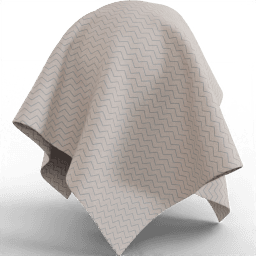 Fabric Bedding pattern arrow edges