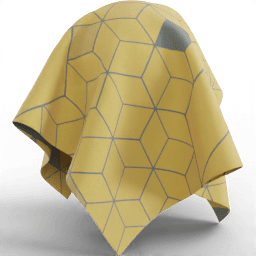 Fabric Bedding pattern cubes