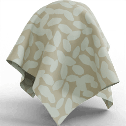 Fabric Bedding pattern rocks