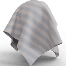 Fabric Bedding pattern stripes blue