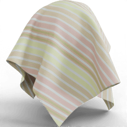 Fabric Bedding pattern triplestripe gradient green