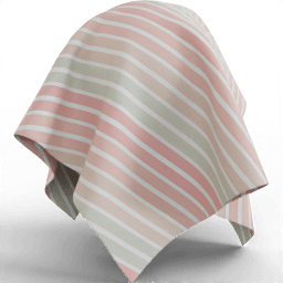 Fabric Bedding pattern triplestripe gradient pink