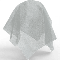 Fabric Sheer curtains grid