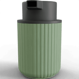 Soap dispenser Amanda wavy