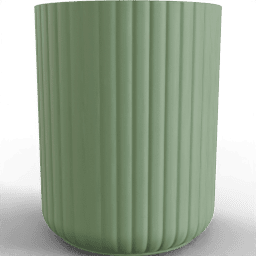 Toothbrush cup Amanda wavy