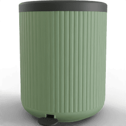 Trash bin Amanda wavy