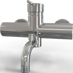 Faucet Bathtub chrome B