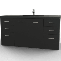Sink Cabinet wide 2door drawers