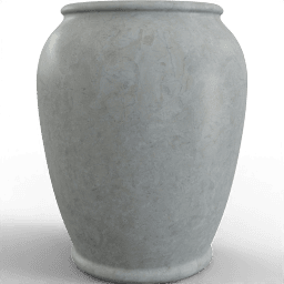 Pot Amphora rusty spots