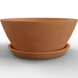 Pot Classic circular clay A