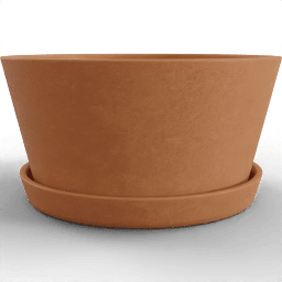 Pot Classic circular clay B