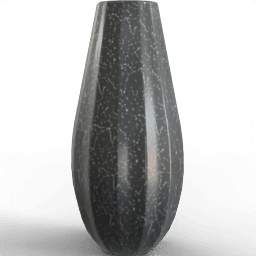Pot Simple fluted glazed