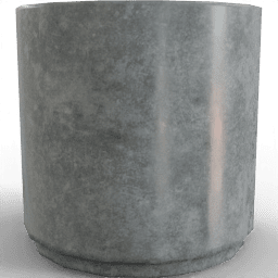 Pot Tora concrete