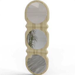 Mirror Curved tripple circular