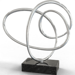 Sculpture Scribble brass