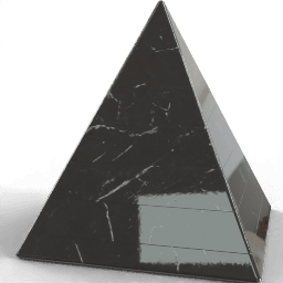 Sculpture Stone pyramid