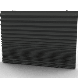 Blind Pleated Ava partialy open