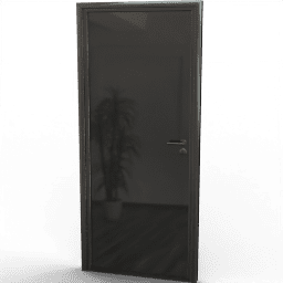 Door One panel plastic 90x210