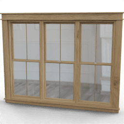 Window Square 3 wide