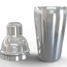 Bar Shaker large with cap open