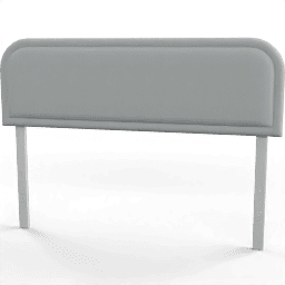 Bed Headboard Low profile velvet
