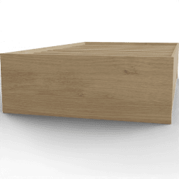 Bed Wood storage bed