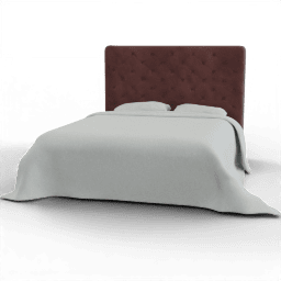 Double bed Velvet base