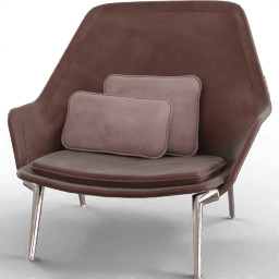 Armchair Vitra egg velvet