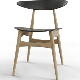 Chair Dining scandinavian wood plastic seating
