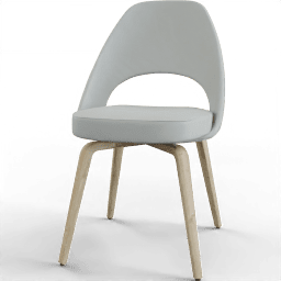 Chair Dining upholstered egg fabric