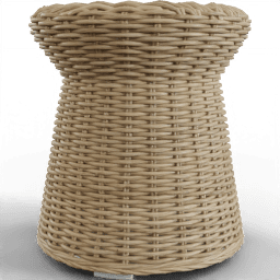 Chair Wicker side