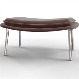 Footchair Vitra velvet