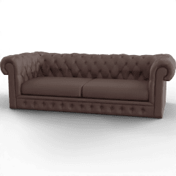 Sofa 2seat diamond pattern